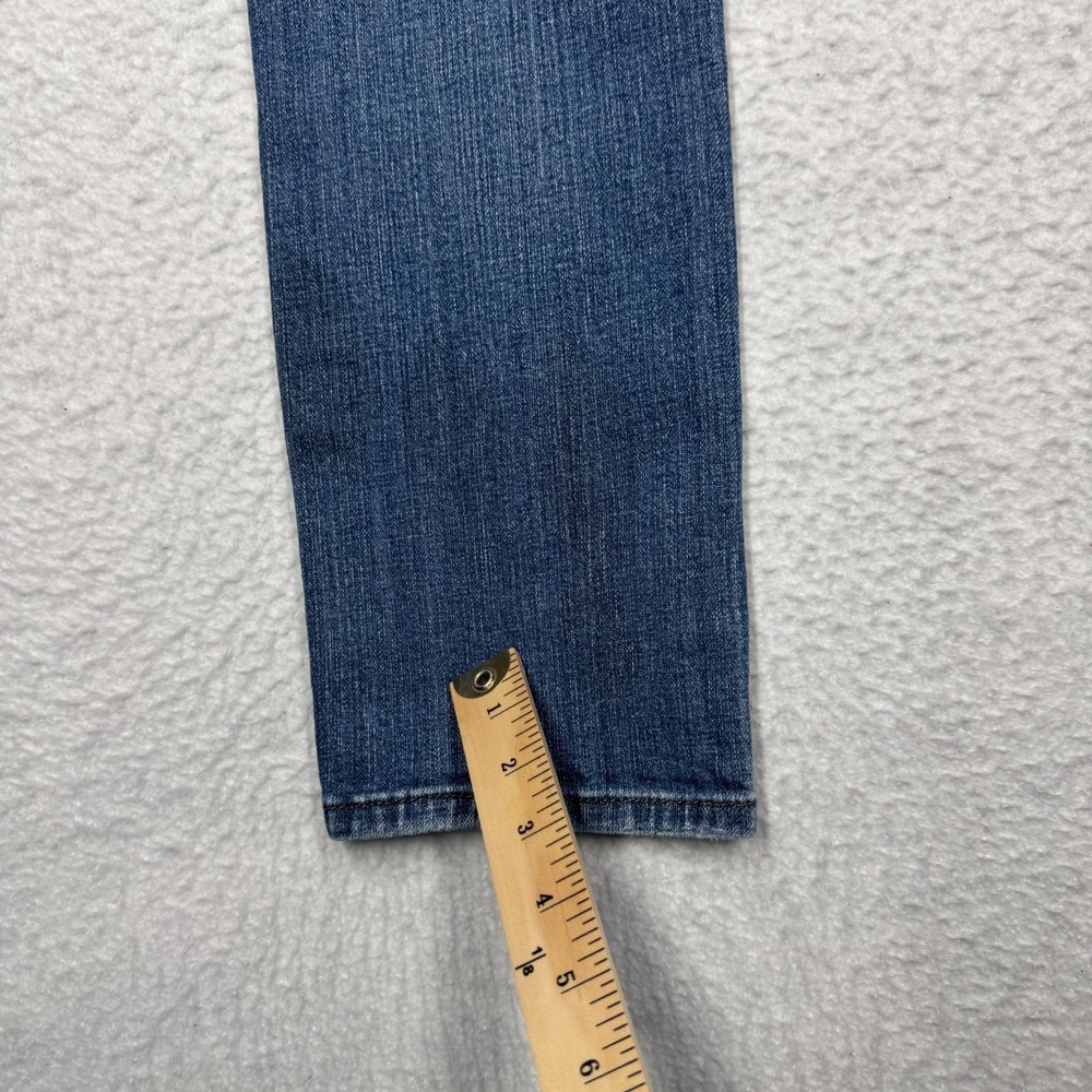 Levi Strauss Blue Denim Classic Mid-Rise Skinny Jeans Denim Pants Women's Size 8 - Picture 13 of 14